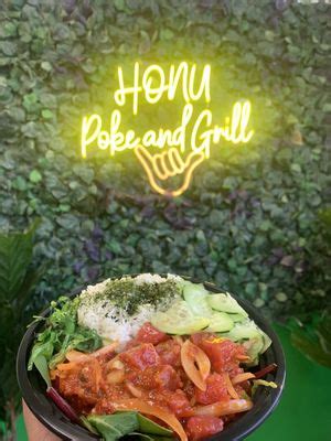 Honu poke and grill  Open now : 10:00 PM - 5:30 PM